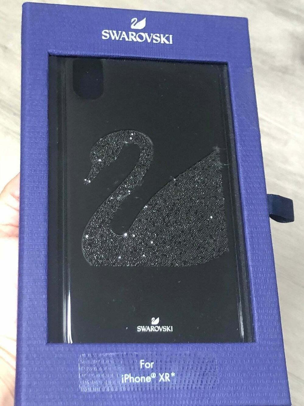SWAROVSKI SWAN Black IPHONE XR Case